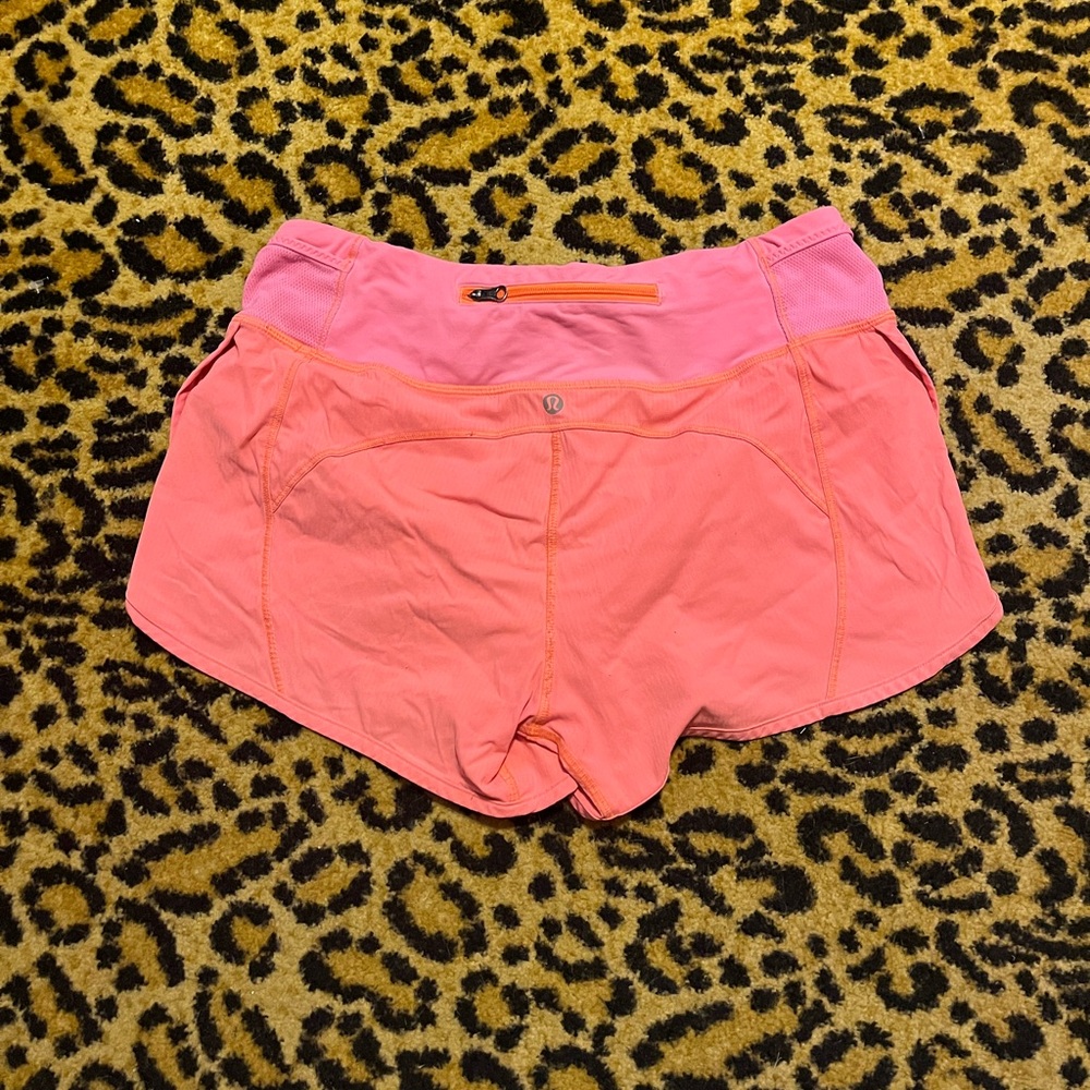 Lululemon Athletica Pink Athletic Shorts